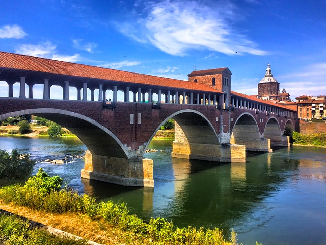 Il Ponte coperto a Pavia